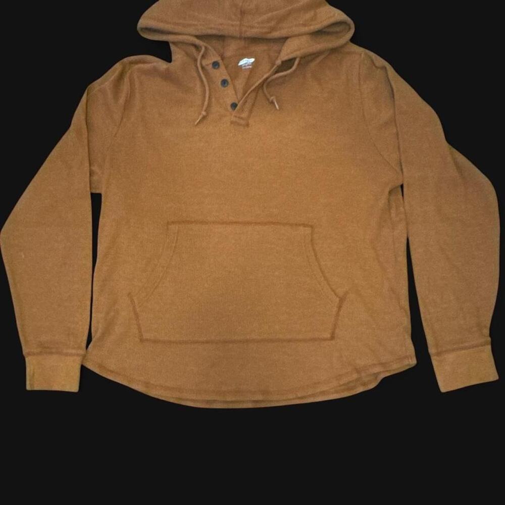 Old navy orange waffle hoodie‎